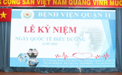 Kỷ niệm ngày quốc tế điều dưỡng 12/05